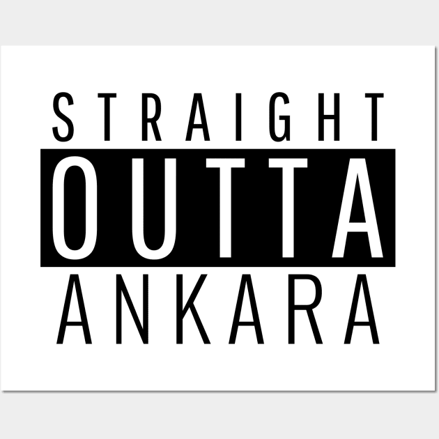 Straight Outta Ankara Wall Art by ForEngineer